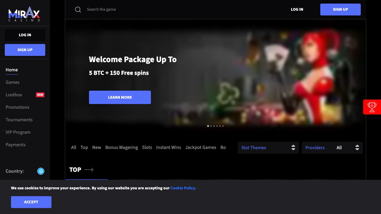 Mirax Casino low deposit NZ